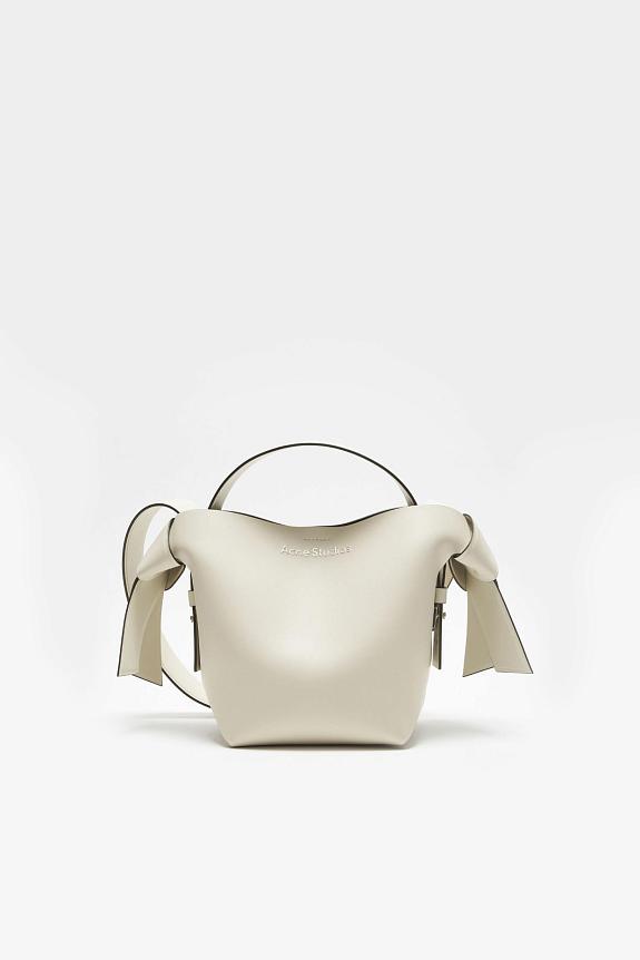 Acne Studios Musubi Mini Shoulder Bag R White/Black